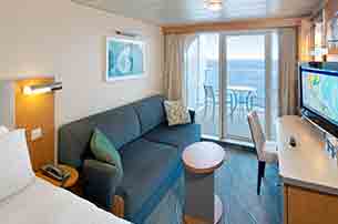 Ocean View Balcony: 2D